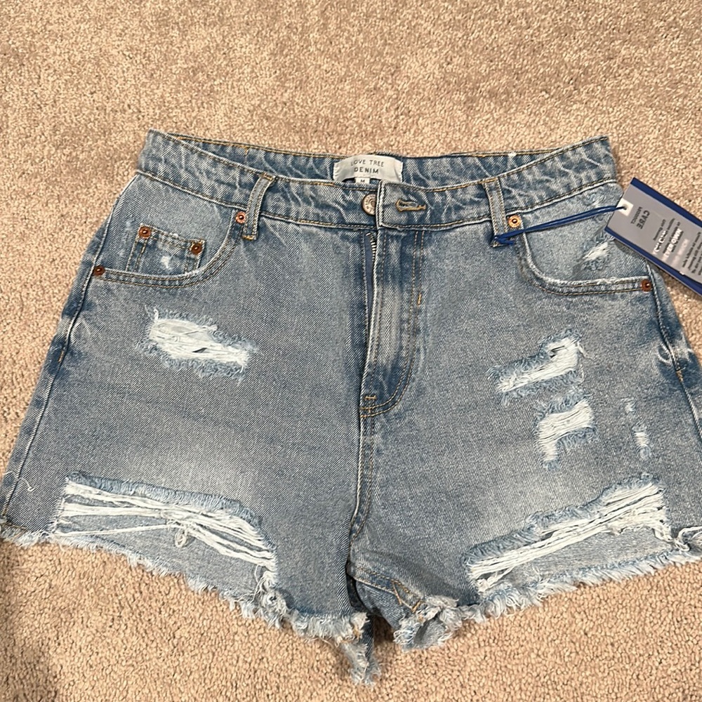 Brand new with tags denim shorts!